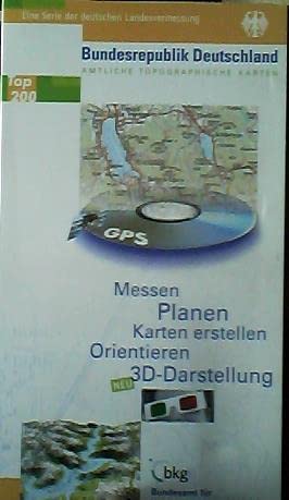 Bundesrepublik Deutschland - Top 200, eine Serie der deutschen Landesvermessung: Messen, Planen, Karten erstellen, Orientieren, 3D-Darstellung. 1:200000 Leisure, Home & Garden