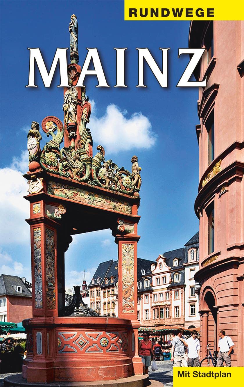 Rundwege Mainz: Ein Wegweiser mit 7 Routen, von denen die ersten 5 einen großen Rundweg durch die Altstadt bilden Leisure, Home & Garden