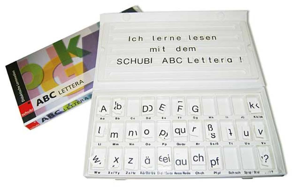 ABC-Lettera: Schüler-Lesekasten mit rund 350 Buchstaben Education & Training