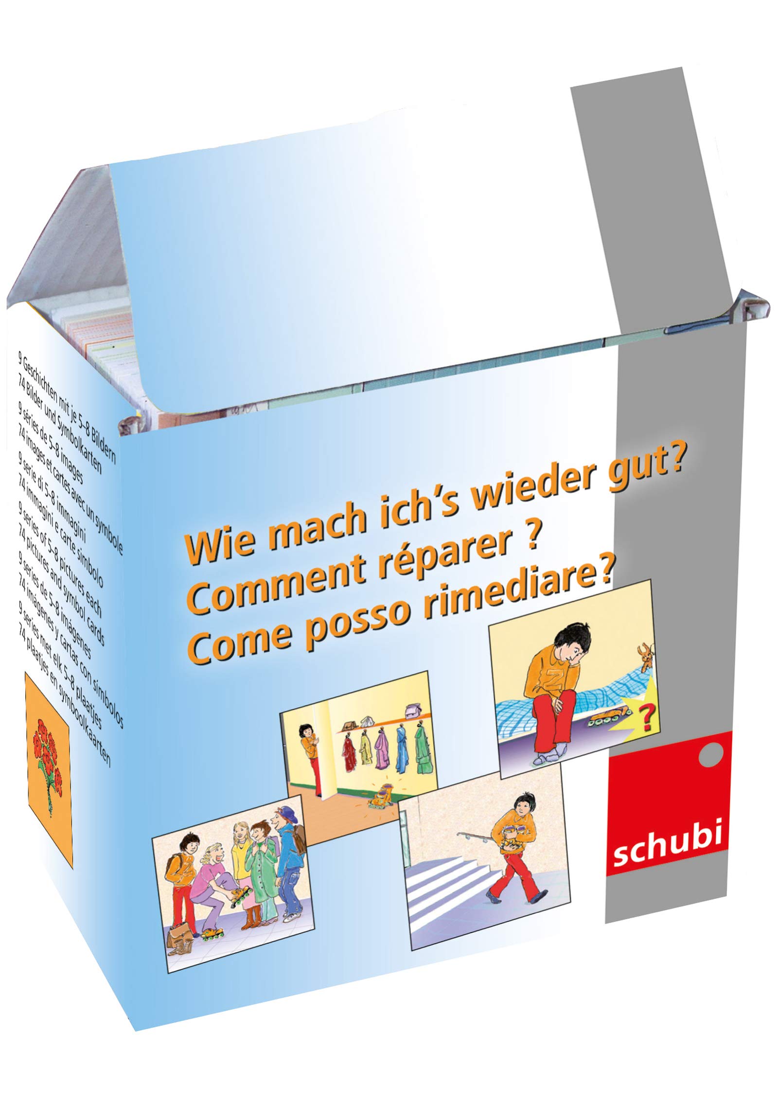 Wie mach ichs wieder gut?: Bilderbox (Wie mach ichs wieder gut?: Bildergeschichten um Gewissenskonflikte im Kinderalltag) Philosophy