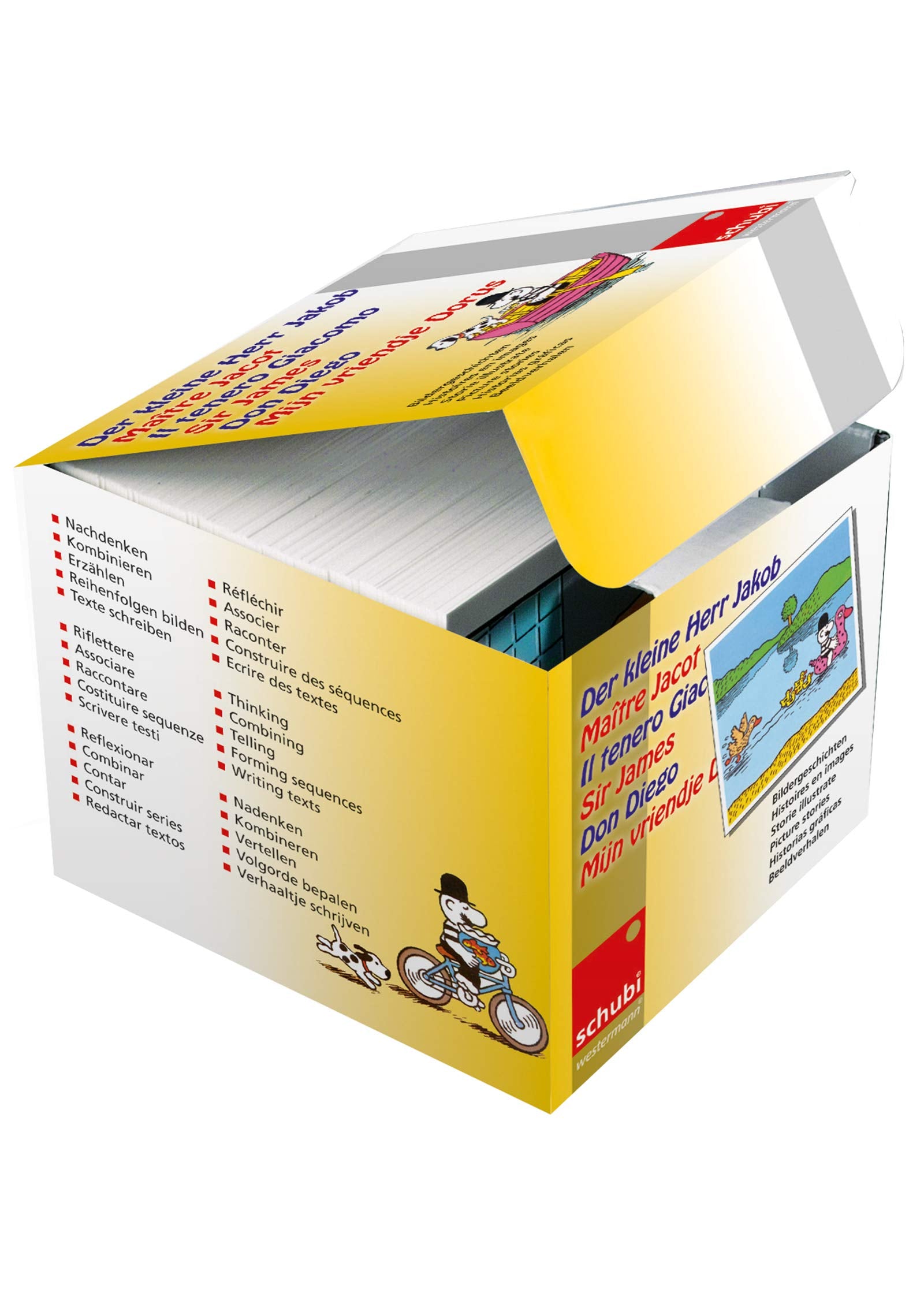 Der kleine Herr Jakob. Bilderbox book