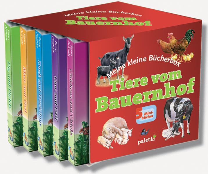 Meine kleine Bücherbox: Tiere vom Bauernhof Books