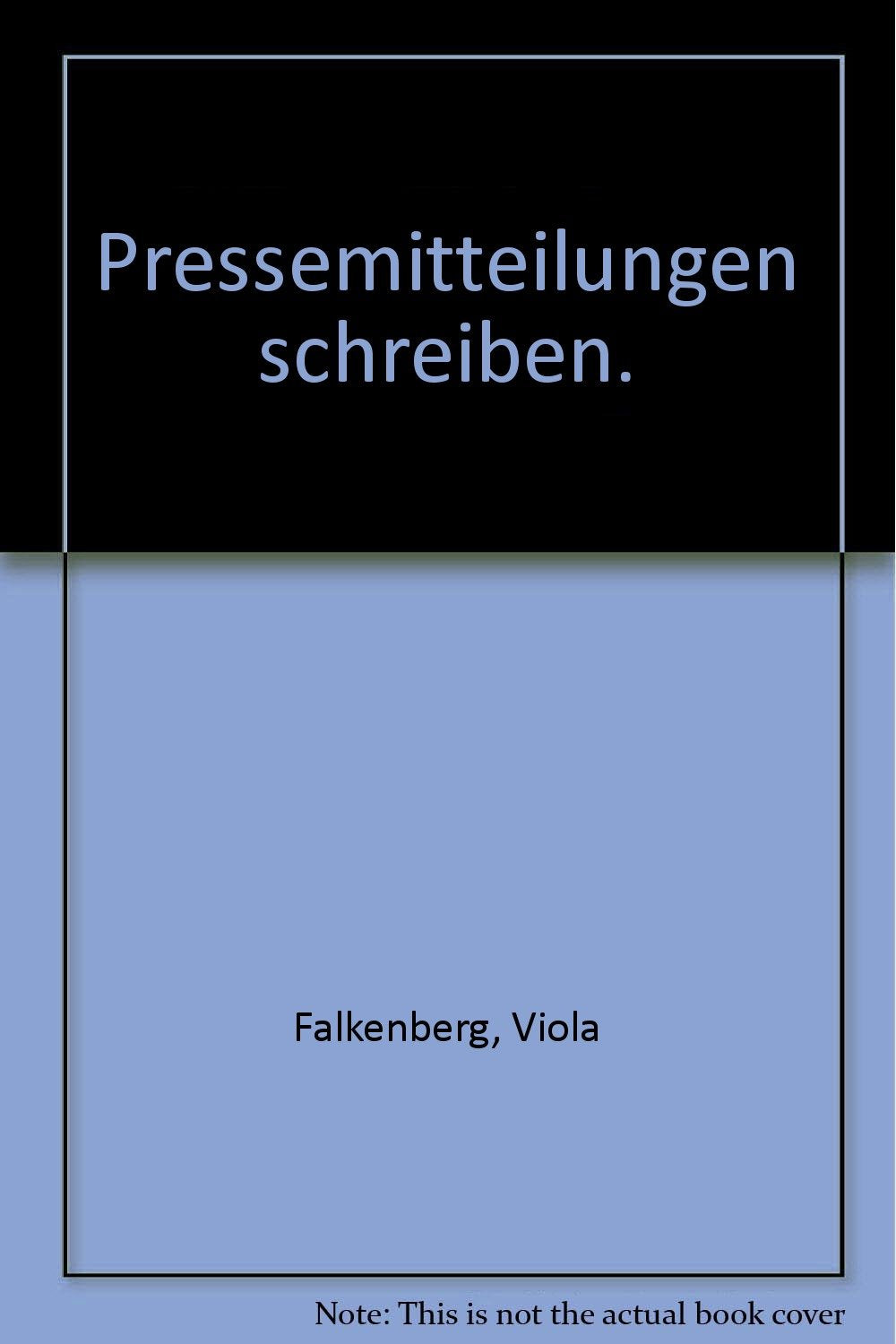 Product Image: Pressemitteilungen schreiben