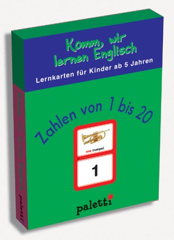 Komm, wir lernen Englisch - Zahlen von 1 bis 20. Box mit Buch und 40 Seiten Books
