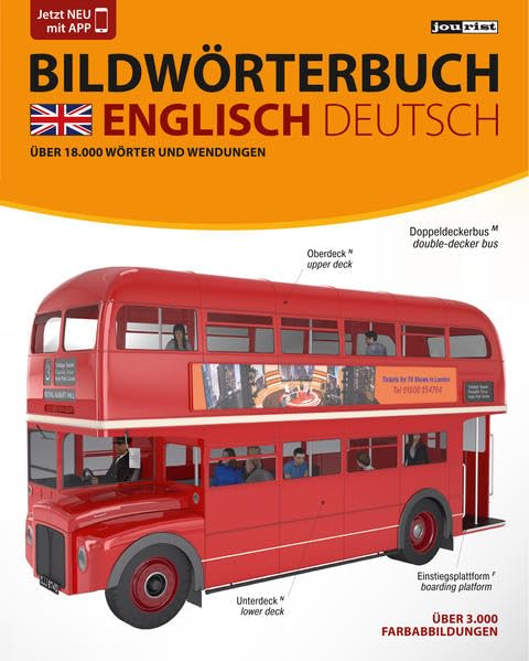 JOURIST Bildwörterbuch Englisch-Deutsch: 18.000 Wörter und Wendungen Foreign Languages ​​& Dictionaries