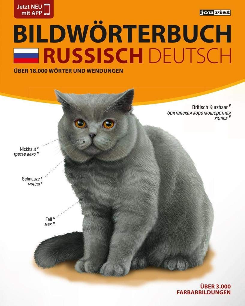 JOURIST Bildwörterbuch Russisch-Deutsch: 18.000 Wörter und Wendungen Foreign Languages ​​& Dictionaries