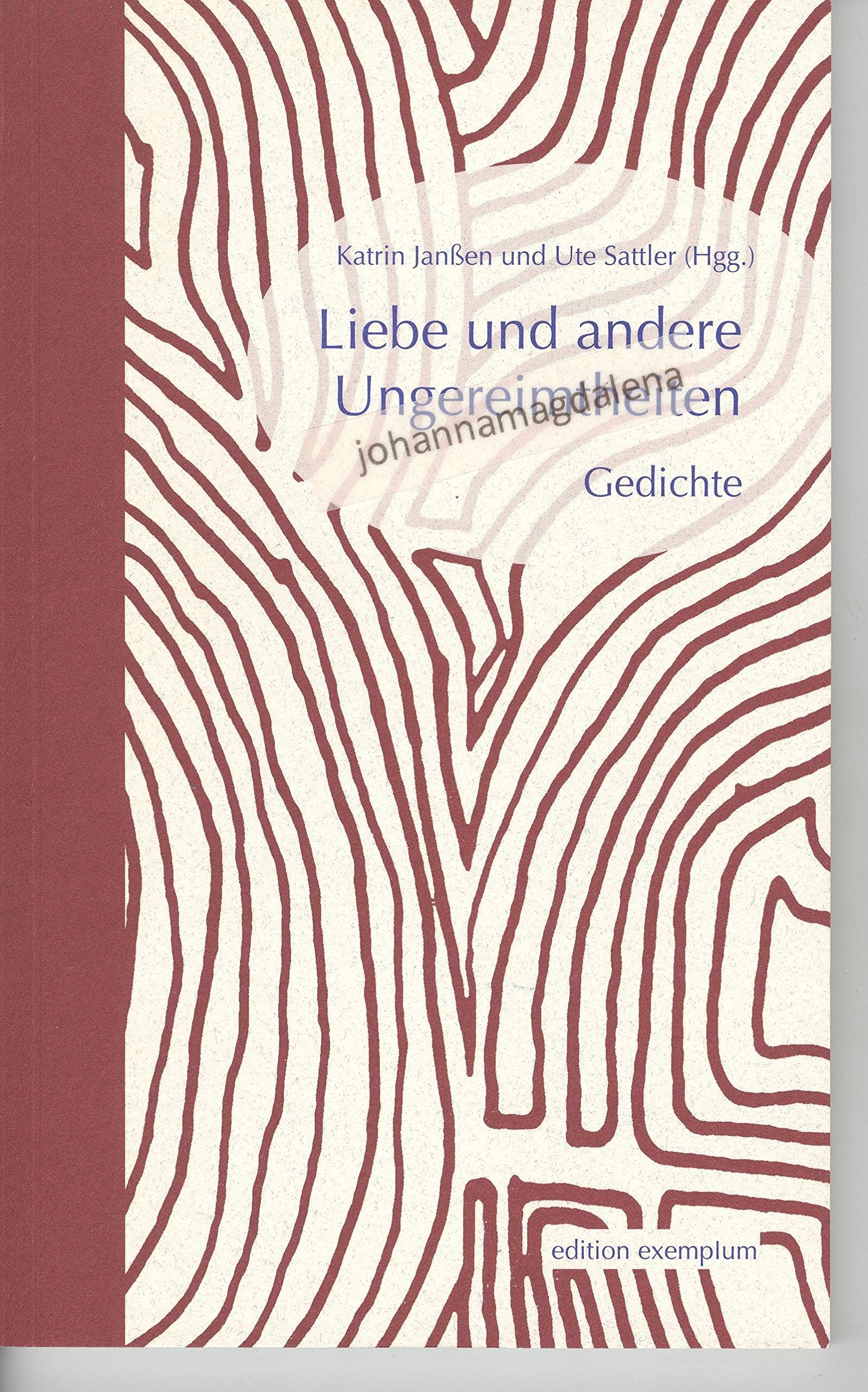 Liebe und andere Ungereimtheiten Poetry