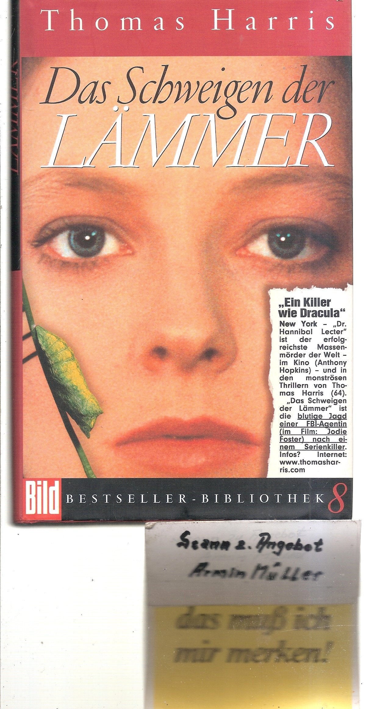 Das Schweigen der Lämmer. Bild Bestseller Bibliothek Band 8 Contemporary literature