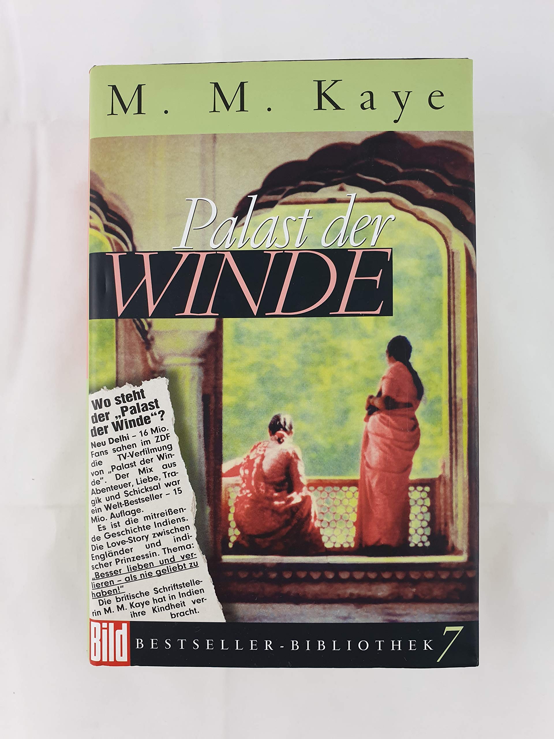 Palast der Winde. Bild Bestseller Bibliothek Band 7 Historical Fiction