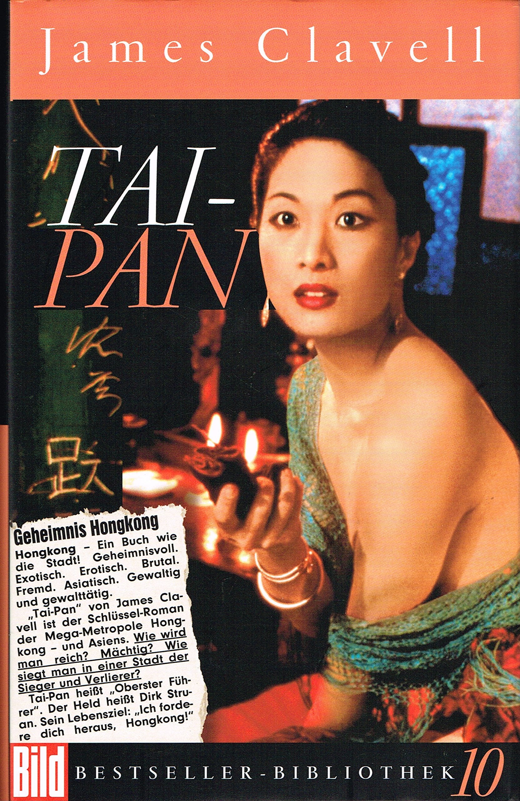 Tai-Pan. Bild Bestseller Bibliothek Band 10 Historical Fiction