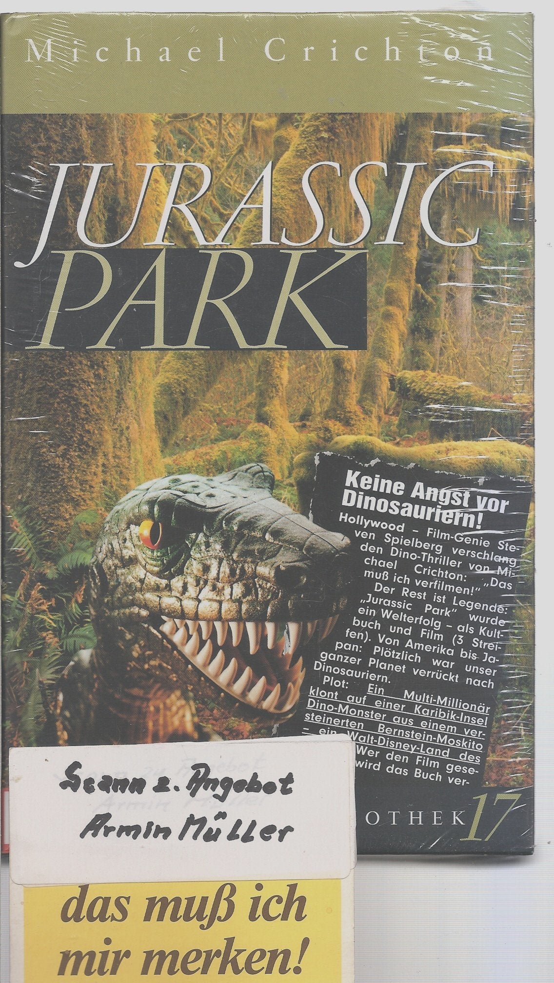 Jurassic Park. Bild Bestseller Bibliothek Band 17 Contemporary literature