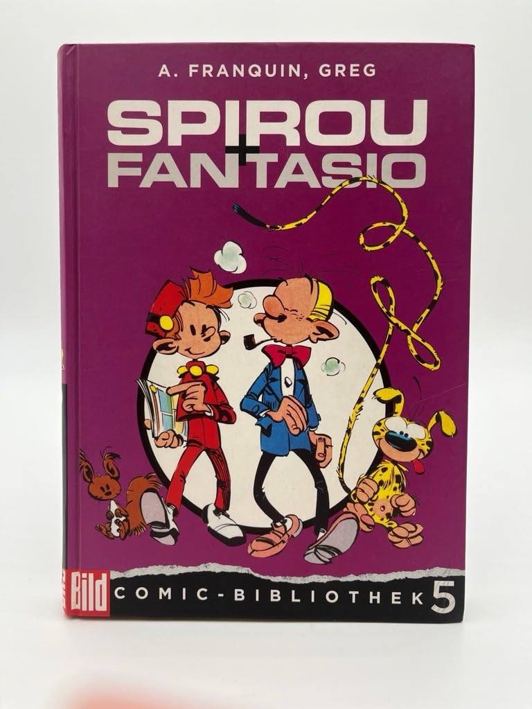 Spirou & Fantasio: Das Nest im Urwald; Der Plan des Zyklotrop; QRN ruft Bretzelburg (BILD Comic-Bibliothek) Manga