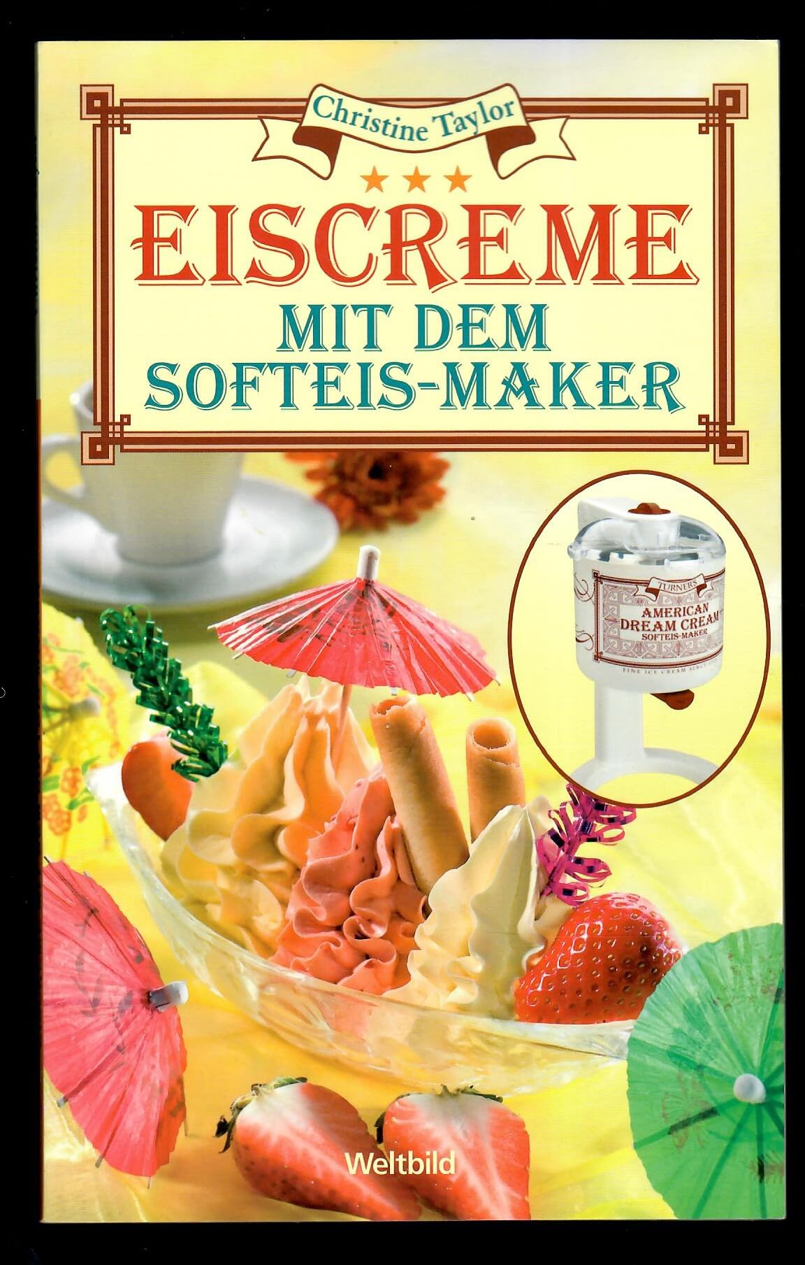 Eiscreme mit dem Softeis-Maker Leisure, Home & Garden