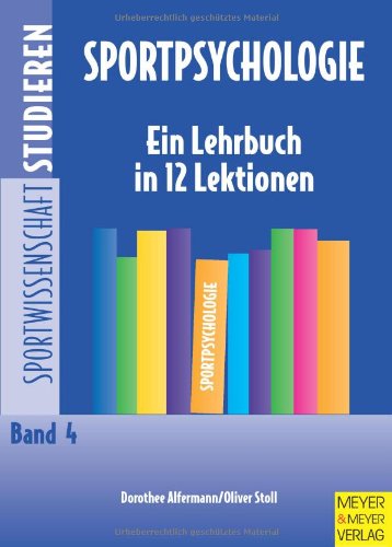 Sportpsychologie book