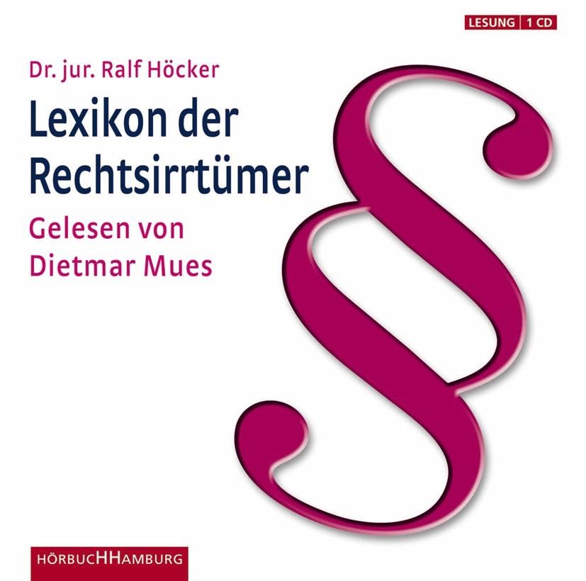 Product Image: Lexikon der Rechtsirrtümer: 1 CD