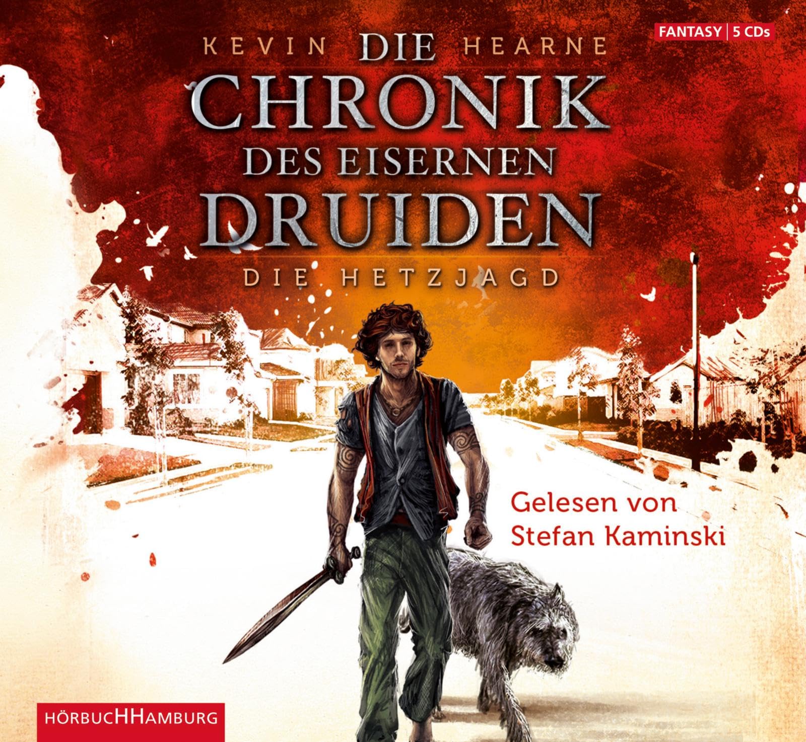 Die Hetzjagd (Die Chronik des Eisernen Druiden 1): 5 CDs Contemporary literature