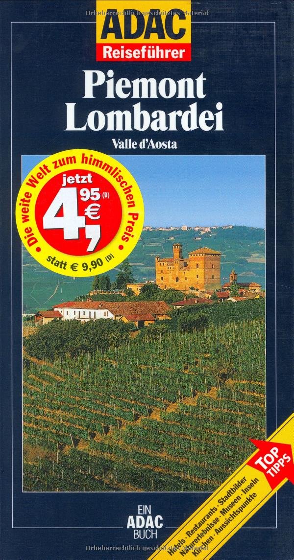 ADAC Reiseführer Piemont, Lombardei, Valle d'Aosta Leisure, Home & Garden