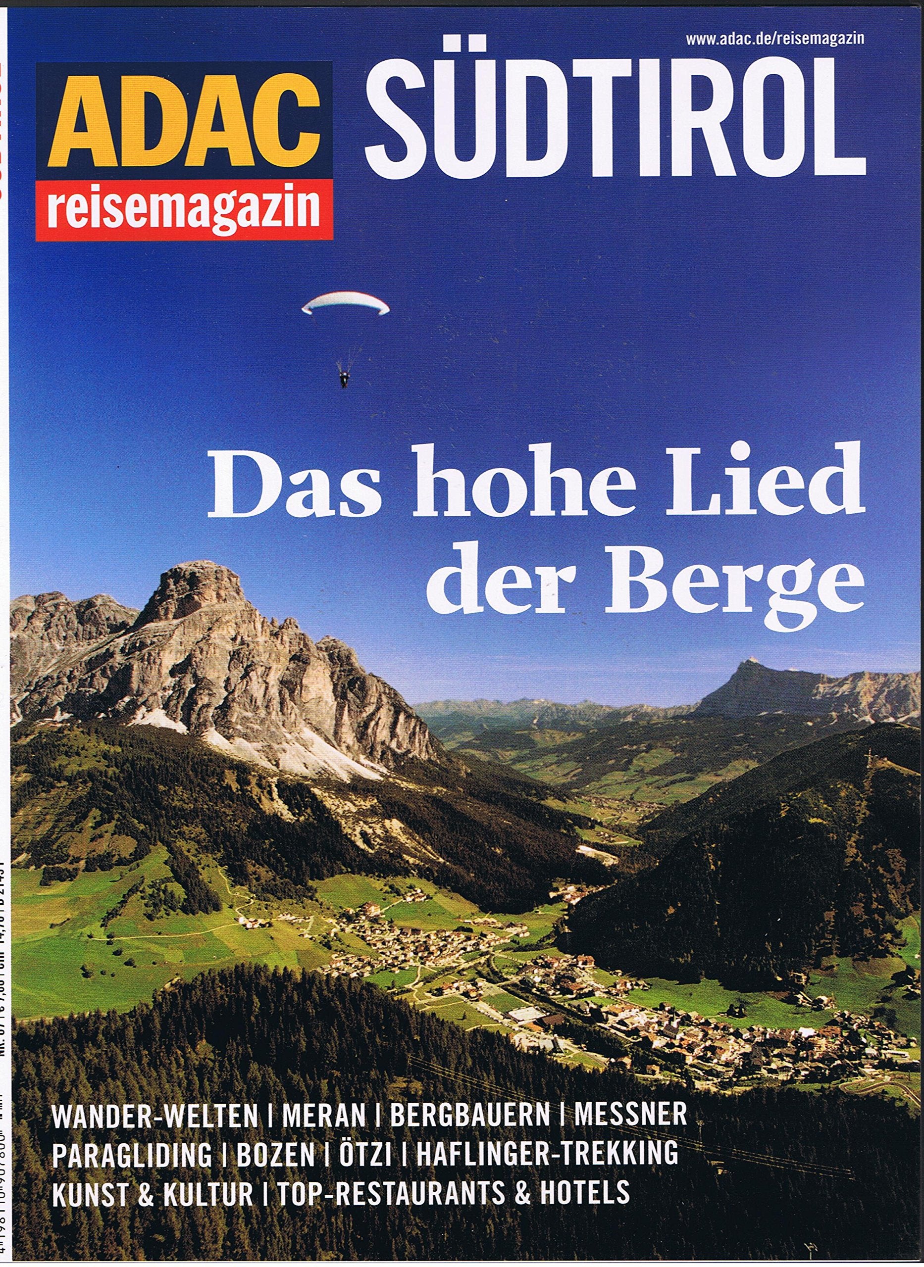 ADAC Reisemagazin Südtirol. book