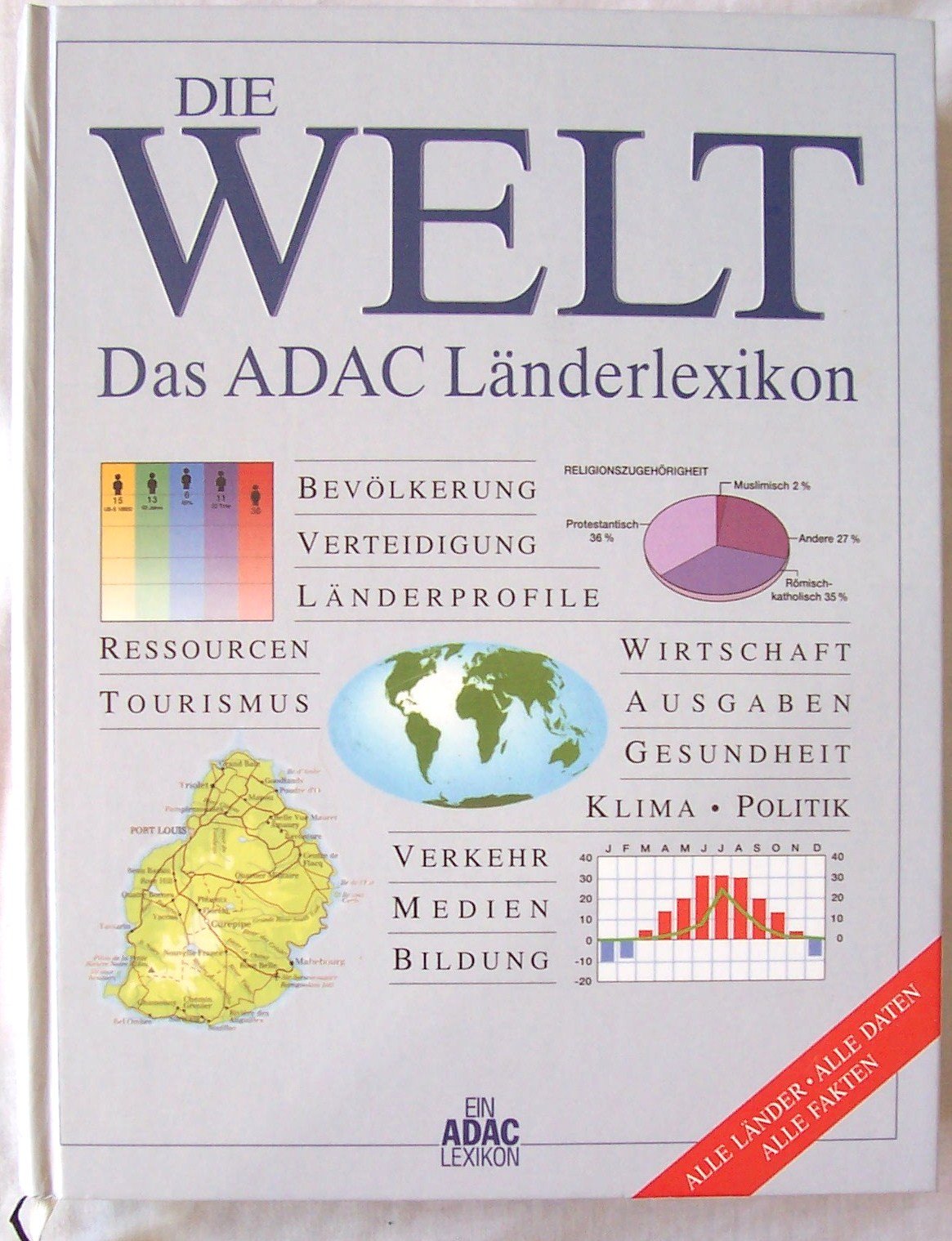 Die Welt. Das ADAC Länderlexikon. Books