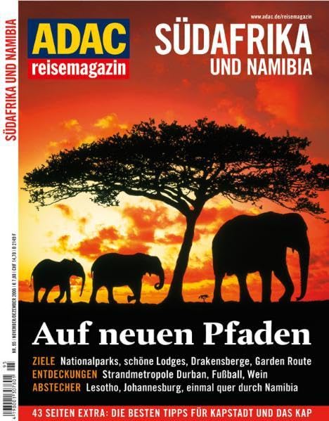 ADAC reisemagazin Südafrika und Namibia Leisure, Home & Garden