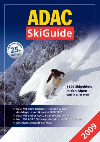 ADAC SkiGuide 2009: 1500 Skigebiete in den Alpen und in aller Welt (Ski und Wintersport) Leisure, Home & Garden