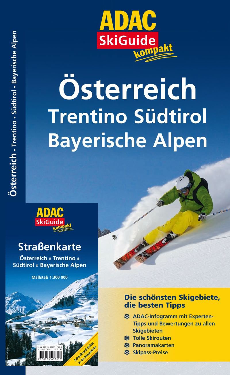 ADAC SkiGuide kompakt Österreich: Trentino, Südtirol, Bayerische Alpen (Ski und Wintersport) Leisure, Home & Garden