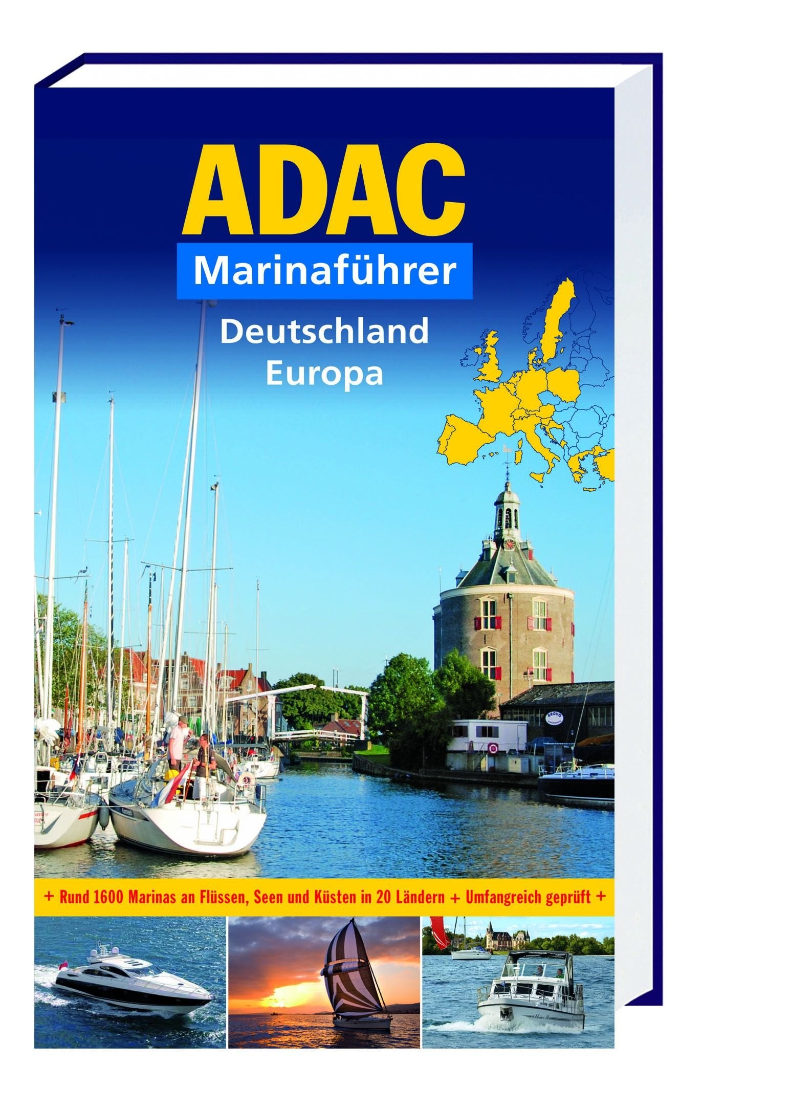 ADAC Marinaführer Europa: Rund 1600 Marinas an Flüssen, Seen und Küsten in 20 Ländern. Deutschland, Belgien, Dänemark, Frankreich, Griechenland, ... Spanien, Türkei (ADAC Altproduktion) Leisure, Home & Garden