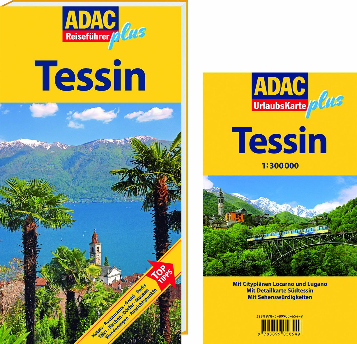 ADAC Reiseführer plus Tessin: Mit extra Karte zum Herausnehmen Leisure, Home & Garden