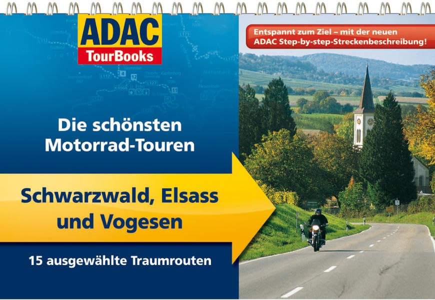 ADAC TourBooks Schwarzwald, Elsass und Vogesen: Die schönsten Motorrad-Touren Leisure, Home & Garden
