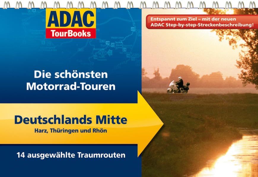 ADAC TourBooks Deutschlands Mitte: Die schönsten Motorrad-Touren Leisure, Home & Garden