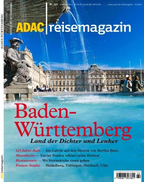 ADAC Reisemagazin Baden-Württemberg: Land der Dichter und Lenker Leisure, Home & Garden