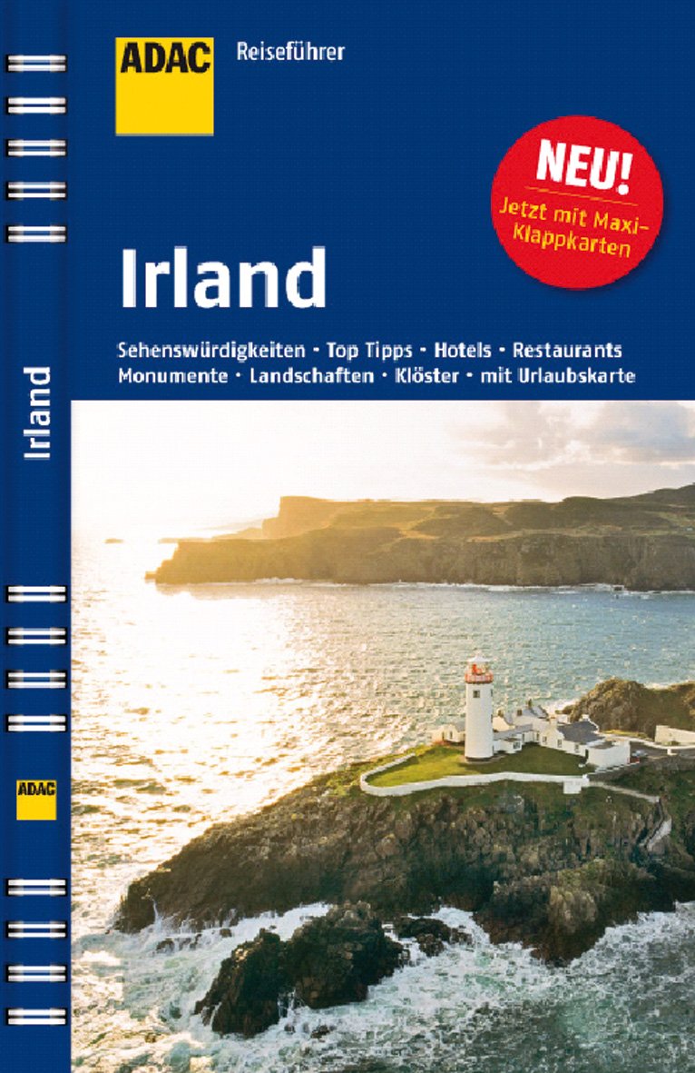 ADAC Reiseführer Irland: Landschaften, Monumente, Burgen, Museen, Kirchen, Klöster, Pubs, Hotels, Restaurants Leisure, Home & Garden Books