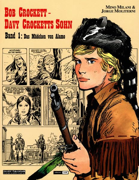 Bob Crockett, Bd.1, Das Mädchen von Alamo Manga