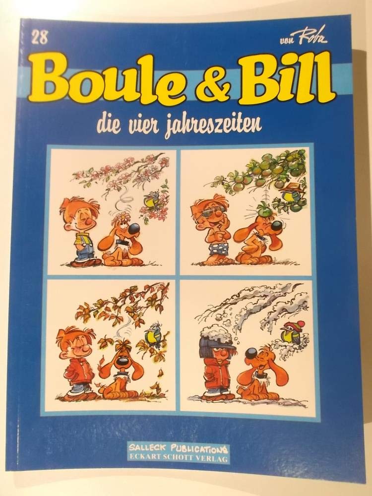 Boule und Bill: Band 28: Die vier Jahreszeiten Manga