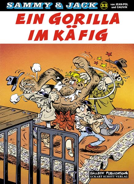 Sammy und Jack: Band 33: Ein Gorilla im Käfig Manga