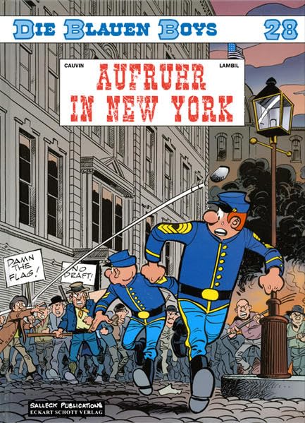 Die blauen Boys: Band 28: Aufruhr in New York Manga