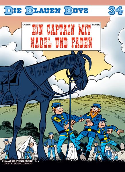 Die blauen Boys: Band 34: Ein Capitain mit Nadel und Faden Manga