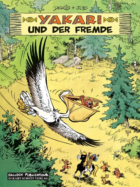 Yakari Band 7: Yakari und der Fremde Manga