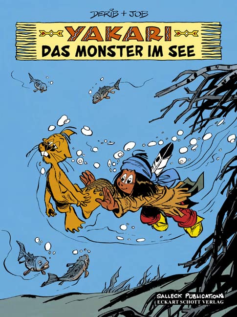 Yakari Band 17: Das Monster im See Manga