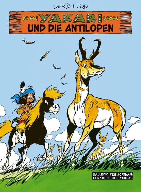 Yakari Band 23: Yakari und die Antilopen Manga