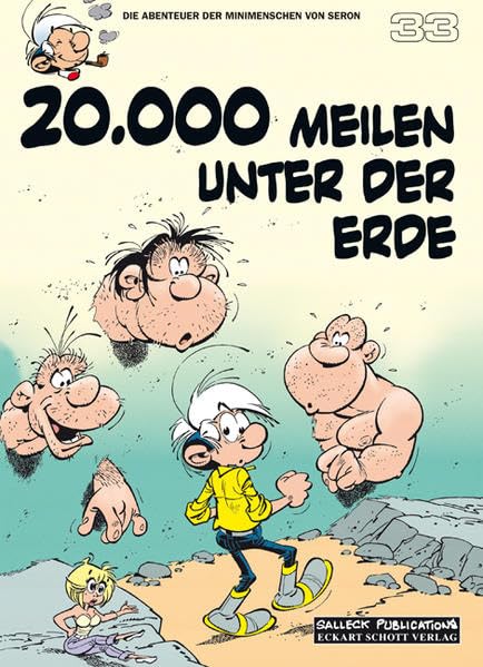 Die Abenteuer der Minimenschen: Band 33: 20.000 Meilen unter der Erde Manga