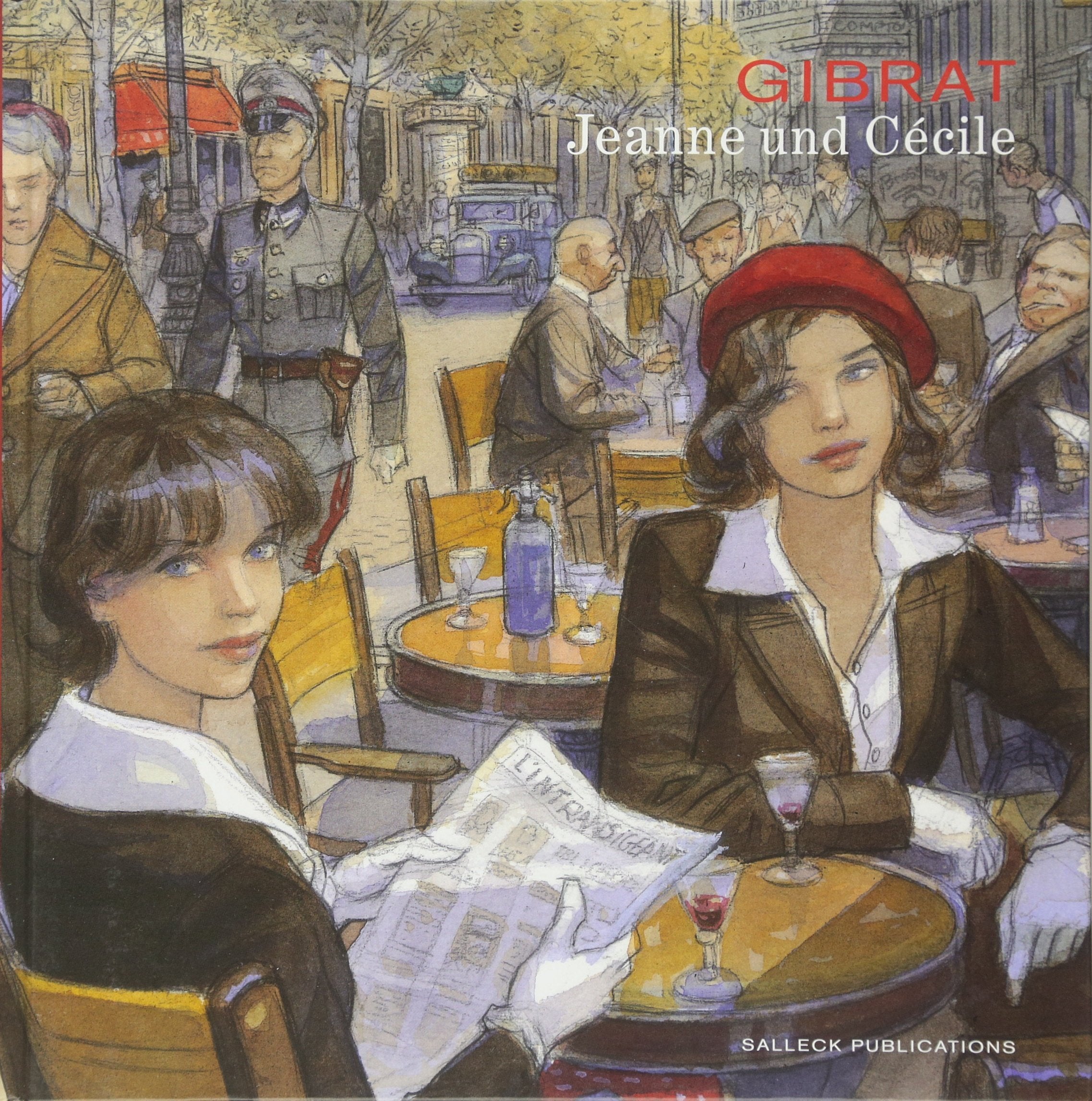 Gibrat Artbook: Cécile und Jeanne Manga
