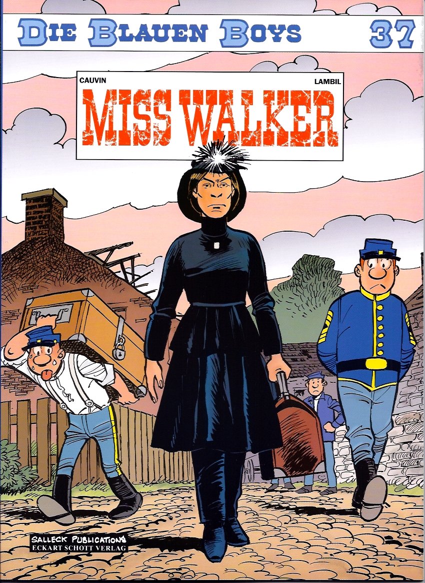 Die Blauen Boys: Band 37: Miss Walker Manga