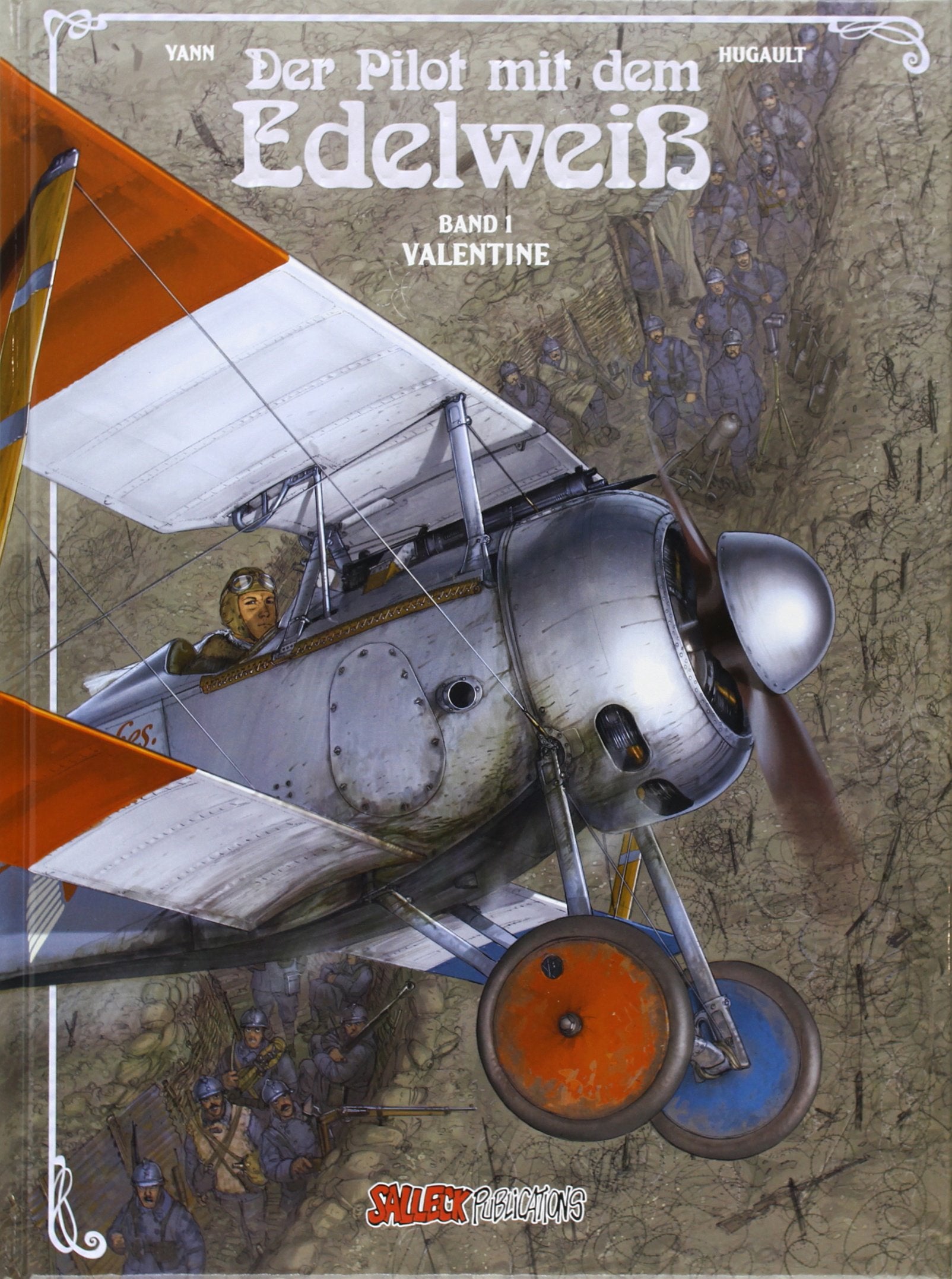 Der Pilot mit dem Edelweiß Manga