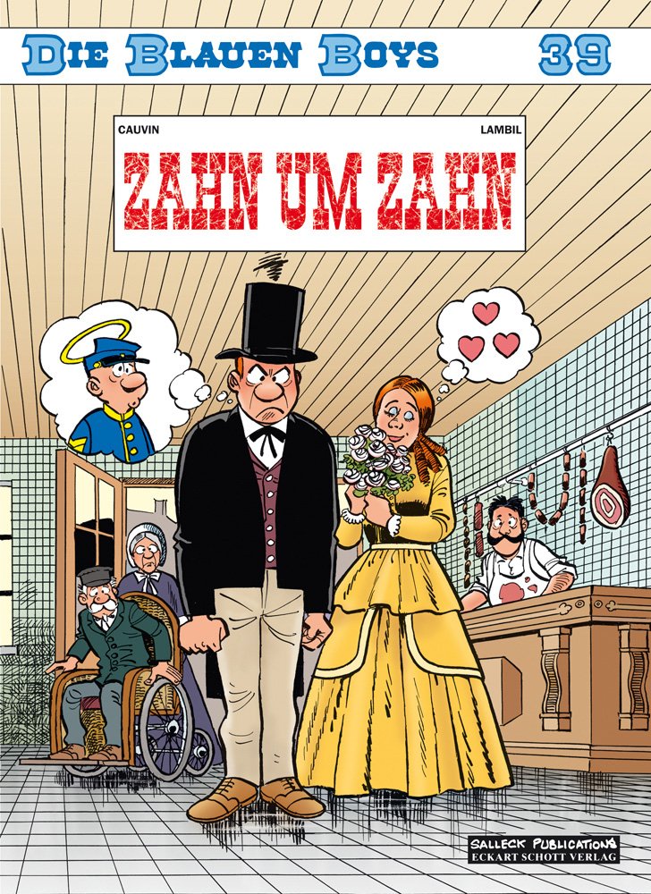 Die Blauen Boys: Band 39: Zahn um Zahn Manga