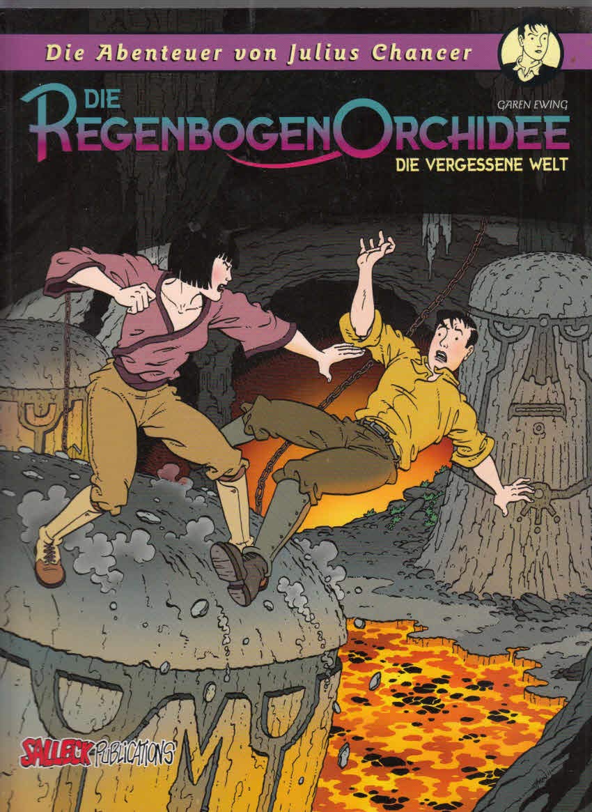 Die Abenteuer von Julius Chancer: Die Regenbogenorchidee Band 3: Die vergessene Welt Manga