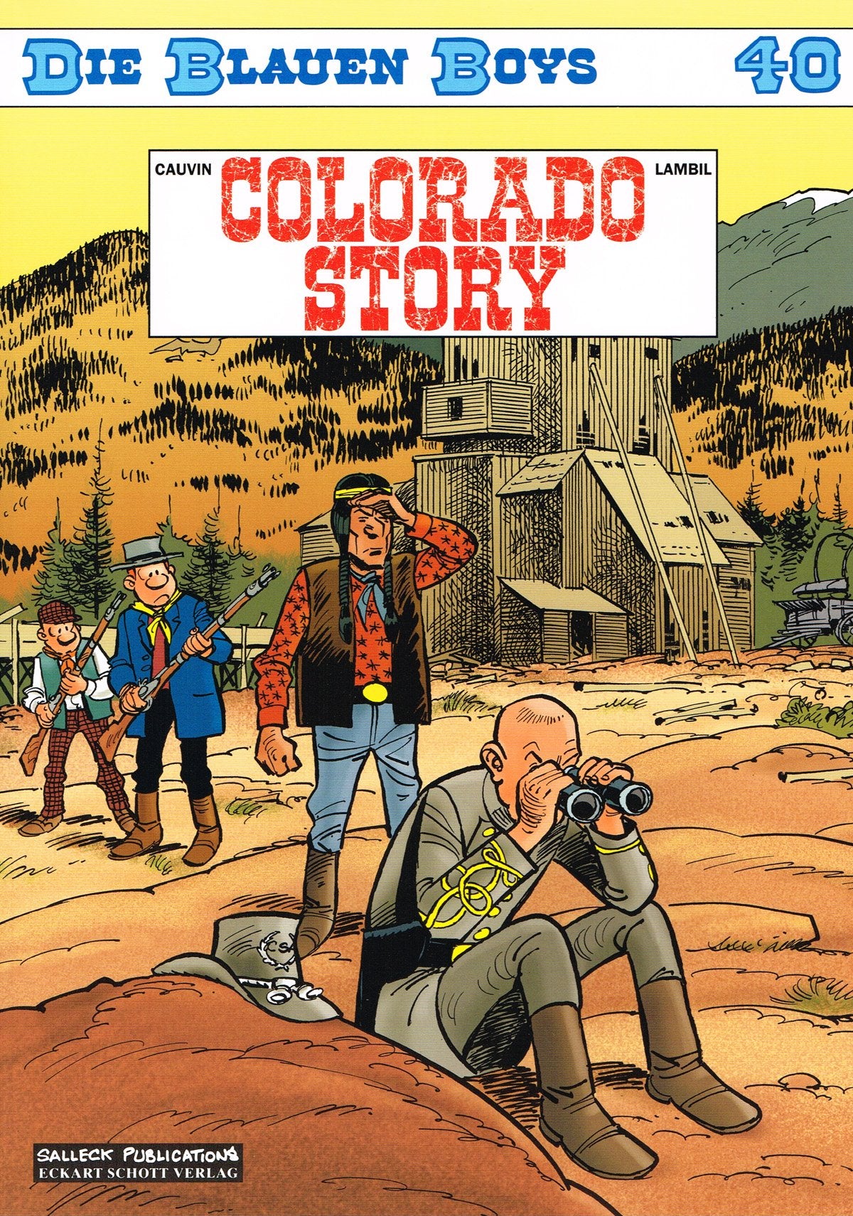 Die Blauen Boys: Band 40: Colorado Story Manga
