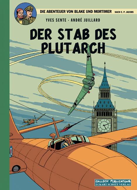 Blake und Mortimer 20 Vorzugsausgabe: Der Stab des Plutarch Manga