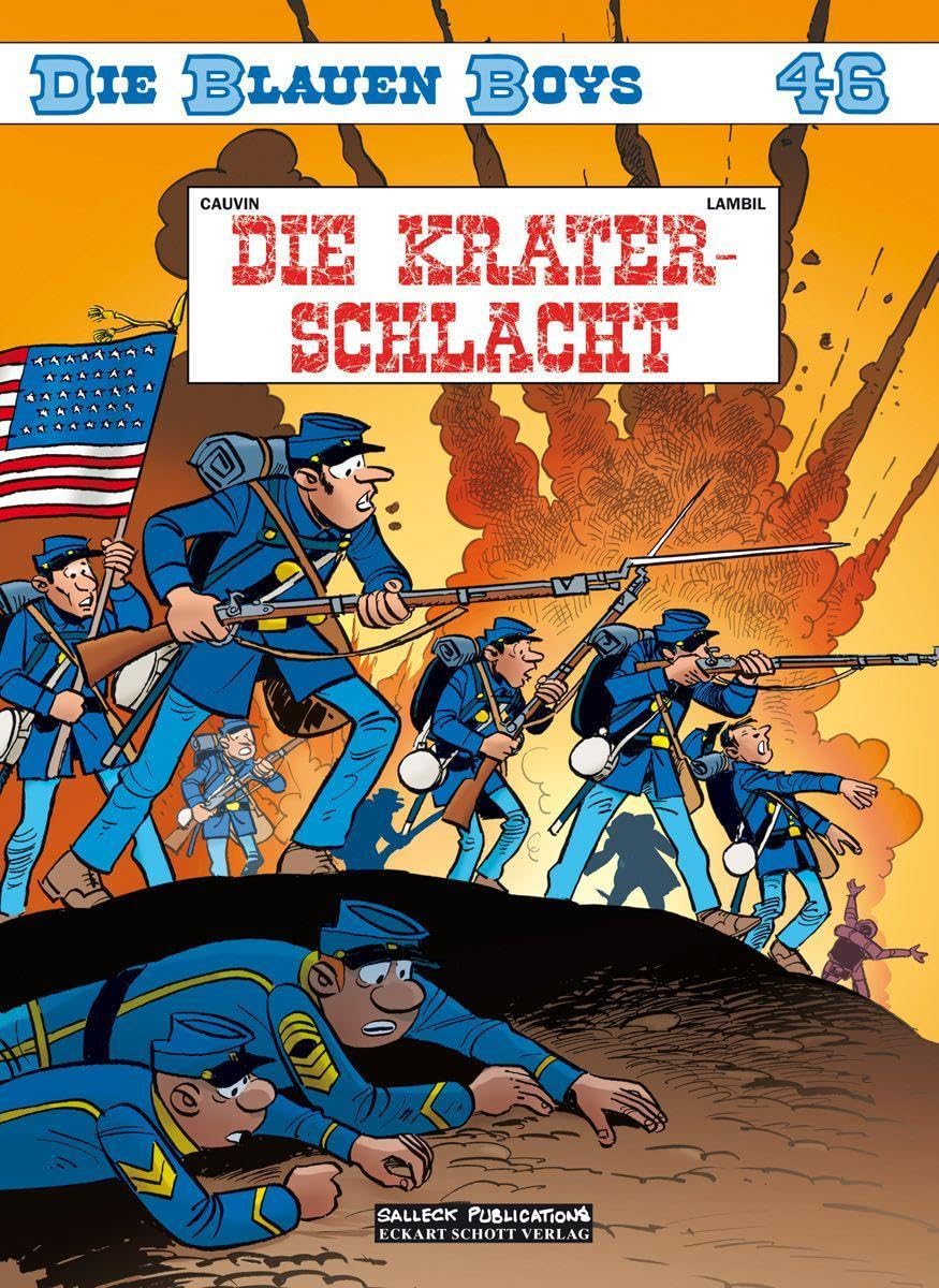 Die Blauen Boys: Band 46: Die Kraterschlacht Manga