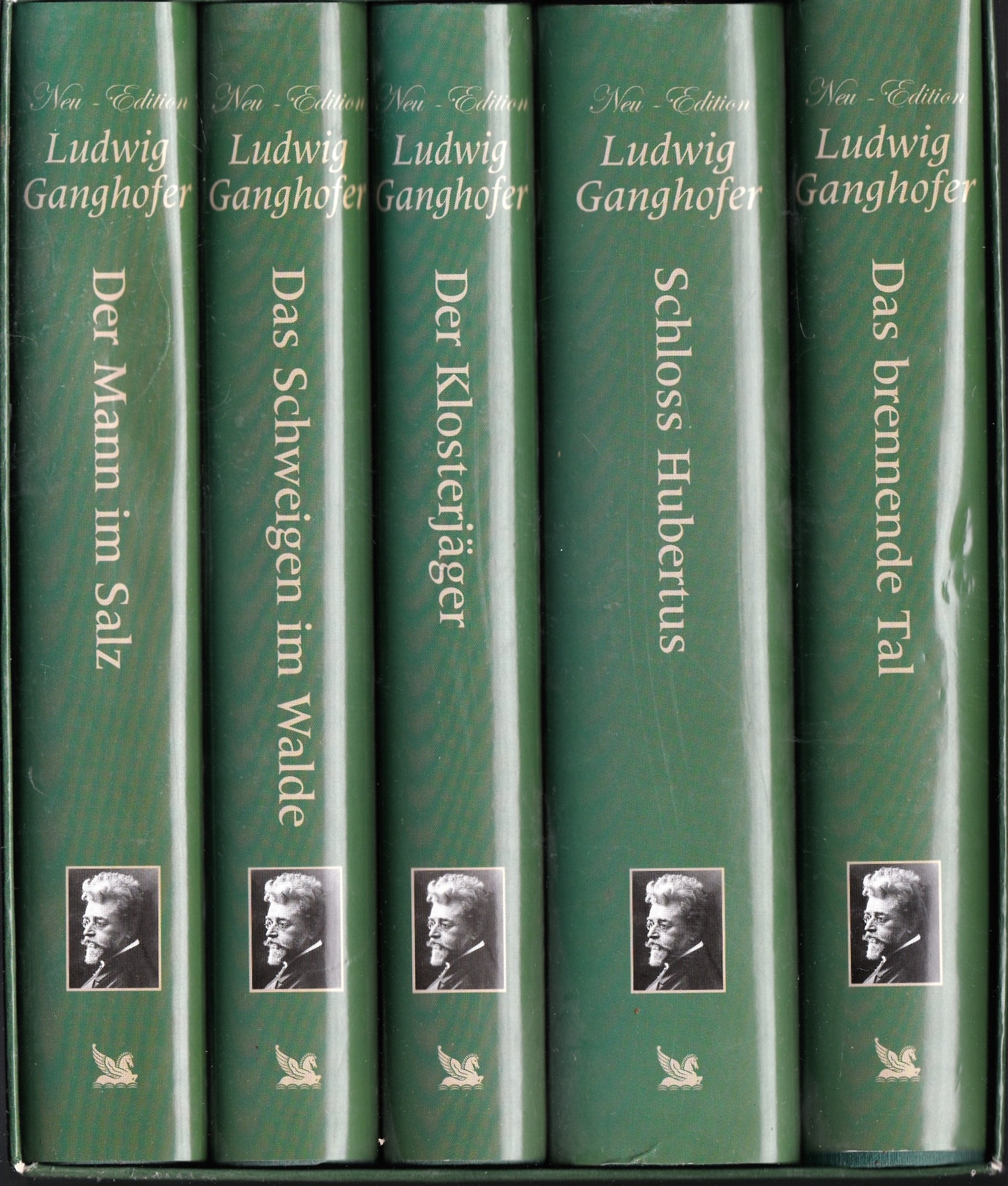 Product Image: Ludwig Ganghofer, 5 verschiedene Bände